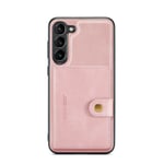 Skal med Kortfack - Samsung Galaxy S23 Plus Roséguld