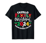 Castillo Surname Matching Family Christmas 2024 Xmas Squad T-Shirt