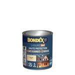 Lasure Bondex 2-en-1 haute protection Incolore1 litre