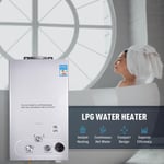 18L Tankless Gas Water Heater LPG Propane Instant Boiler Outdoor Camping Shower