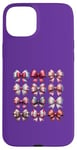 Coque pour iPhone 15 Plus Coquette Esthétique Saint-Valentin Noeuds Roses Cœurs