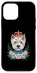 Coque pour iPhone 12 mini West Highland White Terrier avec couronne