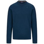 Pull K-Way  Pull Sbastien Lambswool Bleu Darkness