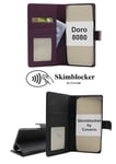 Skimblocker Doro 8080 Plånboksfodral (Mörklila)