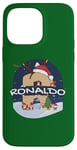 Coque pour iPhone 14 Pro Max Awesome Ronaldo Name w Santa Hat in Xmas Theme Christmas