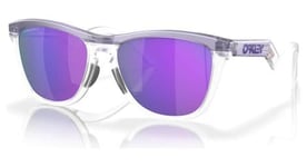 Lunettes oakley frogskins hybrid matte lilac  prizm violet  ref  oo9289 0155