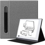 Ultra Slim Book Folio Case med stativ och P-ficka för Remarkable 2 10.3 2020 släppt digitalt papper