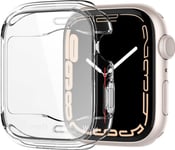 Spigen Ultra Hybrid, Box, Smartwatch, Transparent, Apple, Apple Watch Series 9 / 8 / 7 (41Mm), Termoplastisk Polyuretan (Tpu), Polykarbonat (Pc)