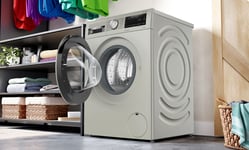 Bosch WGG254ZSGB Series 6, Washing machine, front loader, 10 kg, 1400 rpm, Silver inox