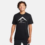 Nike Dri-FIT Trail T-shirt Svart för Löpare | Högpresterande Tröja - Handla nu på Loparshop.se!