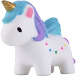 Squishies Unicorn Färgad Stjärna Squishy Långsamt Stigande Leksaker Kawaii