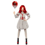 amscan Pennywise - 9912535 - Déguisement de cirque d'Halloween - Pour femme - Taille 44-46