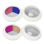 Solid Mirror Powder Super Bright Eye Shadow Disc Eyeshadow Sticks Mirror Powder