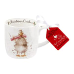 Wrendale Designs Mugg 31cl, Christmas Cracker Duck