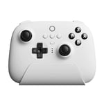 8BitDo Ultimate Bluetooth Wireless Controller avec Dock - Blanc