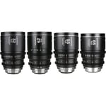 Laowa Nanomorph LF Prime 4-Lens Bundle (32mm, 42mm, 55mm, 85mm) (Silver) - Arri PL/ Canon EF