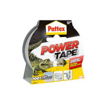 Pattex Power Tape - Adhésif de réparation extra fort blanc (rouleau de 10 m) – Ruban adhésif toilé tous supports – Rouleau adhésif pour charges lourdes