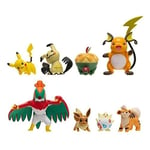 Jeu de figurines Pokémon - POKEMON - Multipack 8 pack - Pikachu, Eevee, Appletun, Growlithe, Mimik