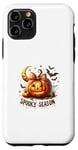 Coque pour iPhone 11 Pro Spooky Season Pumpkin Autumn Vibes Cosy Season Fall