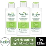 3pk or 6pk Simple Light Moisturiser for Sensitive Skin