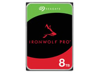 Seagate Ironwolf Pro St8000nt001 4 Pakke, 3,5", 8 Tb, 7200 Rpm