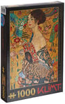 D-Toys Puzzle 1000 Teile-Gustav Klimt : Frau mit Fächer pièces Femme avec éventails, 70159-KL03, Multicolore