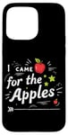 Coque pour iPhone 15 Pro Max Apple Picking Automne Adventure Célébration d'automne