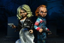 CHUCKY BRIDE OF CHUCKY 8 INCH SCALE CLOTHED FIGURES CHUCKY AND TIFFANY 2-PACK