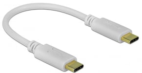 DELOCK – USB Type-C™ Charging Cable 15 cm PD 100 W with E-Marker (85357)