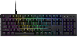 Function Clavier Mécanique Gamer Pour Pc - Éclairant - Switches Rgb Linéaires - Switches Compatibles Mx - Switches Remplaçables À Chaud - Clavier Gamer Mecanique | En (Qwerty) Noir