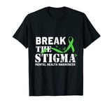 Mental Health Awareness Counselor Advocate Break the Stigma T-Shirt