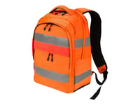 Dicota Hi-Vis - Ryggsekk - 25 Liter - Termoplast-Polyuretan (Tpu), 600D Rpet - Oransje