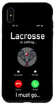 iPhone XS Max Lacrosse Lax Phone Display Lacrosse Is Calling I Must Go.. Case