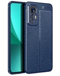 Xiaomi 12 Lite Leather Texture Case Navy