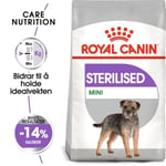 Royal Canin Sterilised Mini Adult t&oslash;rrf&ocirc;r til hund (3 kg)