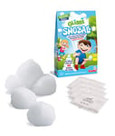 Smoby / Simba France - 105953183002 - Glibbi Snoball - Jeu d'Extérieur - Boules de Neige, 4 sachets de 20 g Blanc