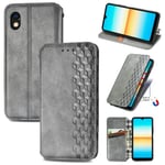 Yhteensopiva Sony Xperia Ace Iii Wallet Folio Case Pu Nahka Magneettisesti Suljettava Card Slots Jalustan suojuksen kanssa