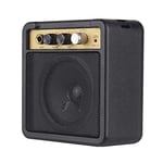 HUIOP Mini amplificateur de Guitare, Haut-Parleur 5W avec entrée 6.35mm, Sortie Casque 1/4 Pouces, Prend en Charge Le réglage du Volume et de la tonalité, Overdrive,Mini ampli Guitare