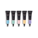 Luomiväripohja Makeup Revolution SET Ultimate Pigment Base Eyeshadow Primer Sininen, Vihreä, Keltainen, Pinkki, Purppura, 5x15ml