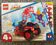 LEGO Spider-Mans Techno Trike Marvel Spidey Set 10781 Miles Morales New & Sealed