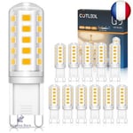 Ampoule LED G9 Blanc Chaud 3000K,5W,500LM,Équivalent 50W Halogène Lampe,Non D