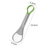 2-in-1 Avocado Prep Tool - Viipaloija, Coreer, Masher ja Peeler | Keittiön perustarvikkeet helppoa avokadon valmistusta varten