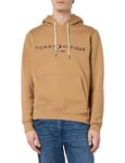 Tommy Hilfiger Homme Sweat À Capuche Tommy Logo, Vert (Classic Khaki), M