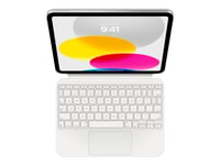 Apple Magic Keyboard Folio - Tangentbord Och Foliefodral - Med Pekdyna - Apple Smart Connector - Qwerty - Internationell Engelska - För 10.9-Inch Ipad (10:E Generation)