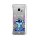 ERT GROUP Coque de téléphone Portable pour Samsung S9 Original et sous Licence Officielle Disney Motif Stitch 006 Parfaitement adapté à la Forme du téléphone Portable, partiel imprimé