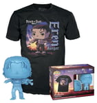 Figurine Funko Pop - L'attaque Des Titans (Snk) N°1321 - Eren Jäger (Translucide) - T-Shirt (69104)