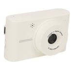 (White)40MP 1080P Digital Camera Small Point And Shoot Cameras With 8X Zoom And