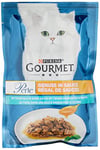 Gourmet PURINA GOURMET Lot de 26 sachets de Nourriture Humide pour Chat en Sauce avec Thon (26 x 85 g)