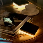 Lampe de table Led solaire nomade - 5 modes d'éclairages de 40 à 270 lumens - Prise usb - Batterie 1600mAh