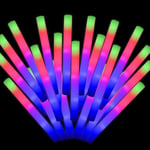 LED-vaahtomuovi-Sparkling Light Stick-juhlatarvikkeiden valotikku (30 kpl)